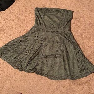 Express Olive green mini dress